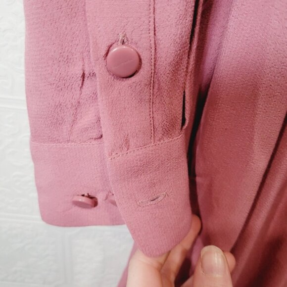 Equipment Jacquot Mesa Rose Mido button down utility dress - Picture 6 of 13